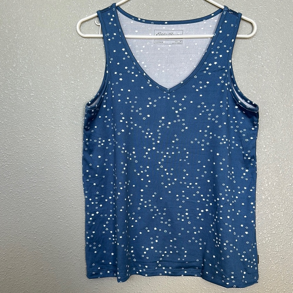 Eddie Bauer Pajama Tank Top NWOT Size Medium